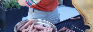 hotdog grill
