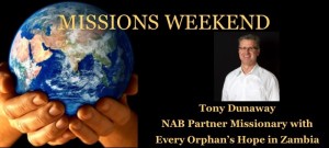 missions weekend banner
